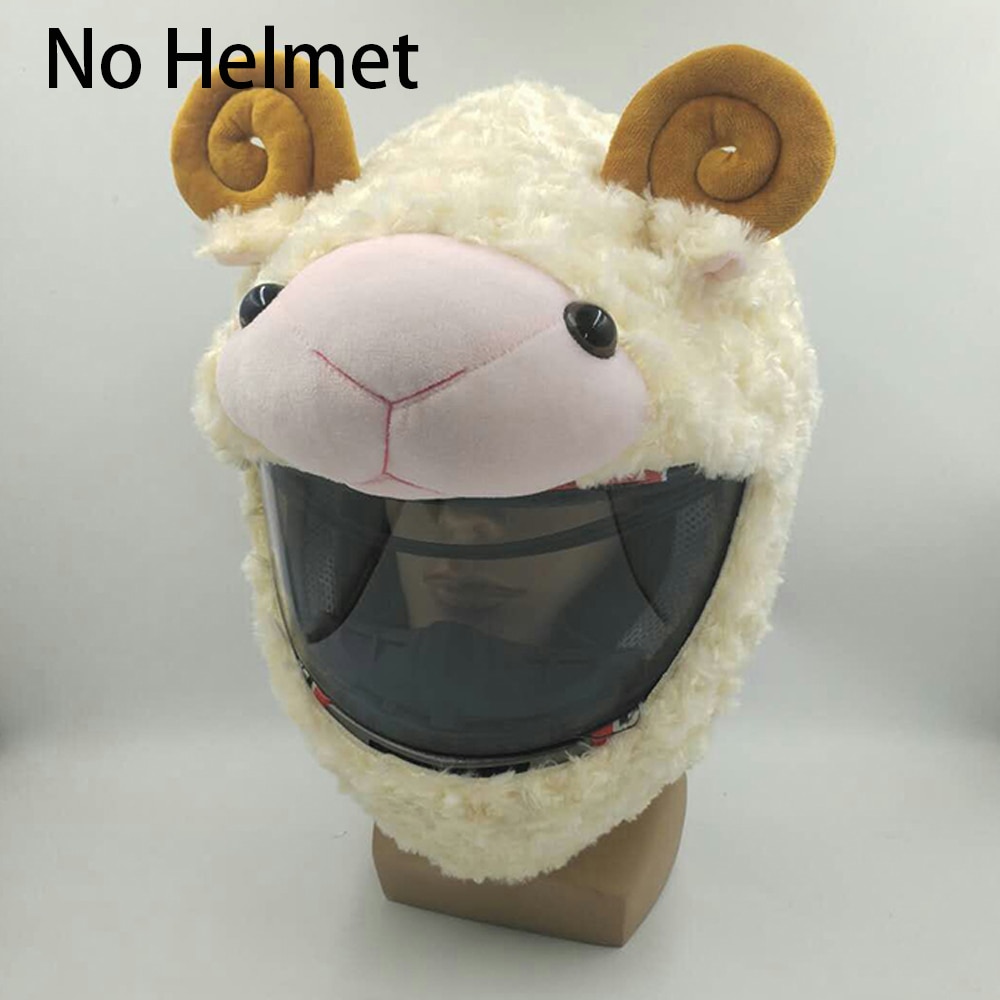 Juleplysjdeksel motorsykkelhjelm tilbehør casco moto cascos para moto capacete de motocicleta kask ror: Sau