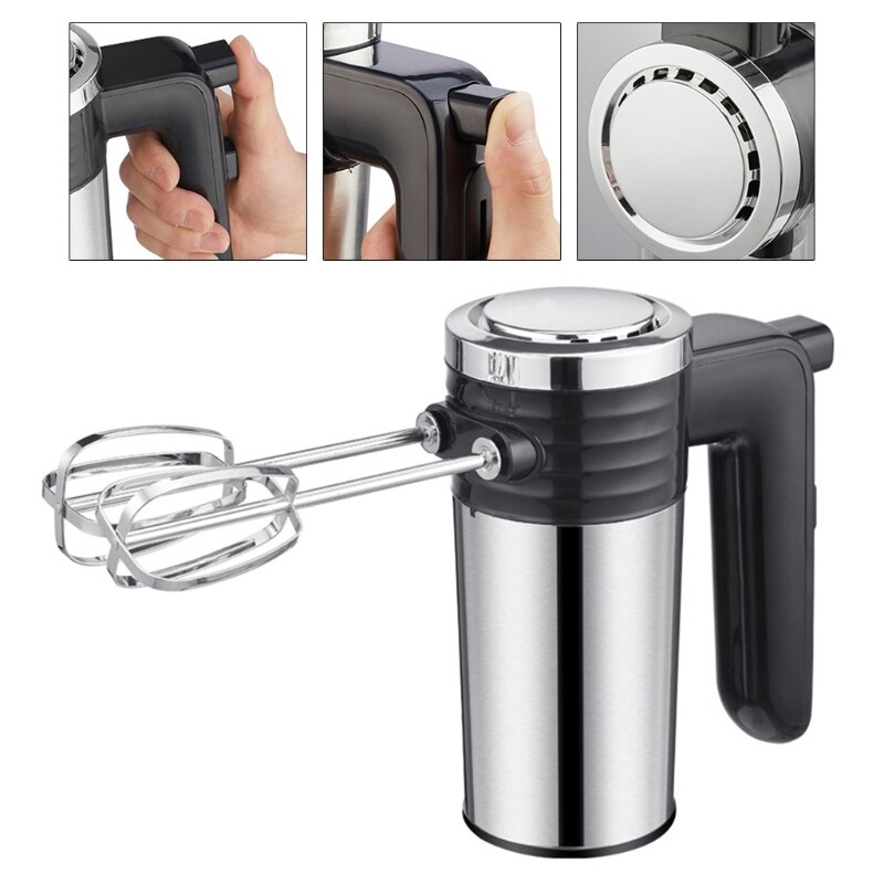 Elektryczny mikser ręczny 5 prędkości ultra moc elektryczny mikser ręczny z tryb turbosprężarka