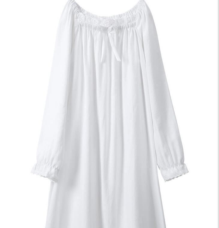 Bambini Camicie Da Notte Per Bambini Delle Ragazze di Usura di Sonno Bianco Del Merletto Delle Ragazze Camicia Da Notte di Usura Lungo Ragazza Bambini Pigiama Vestiti Del Bambino