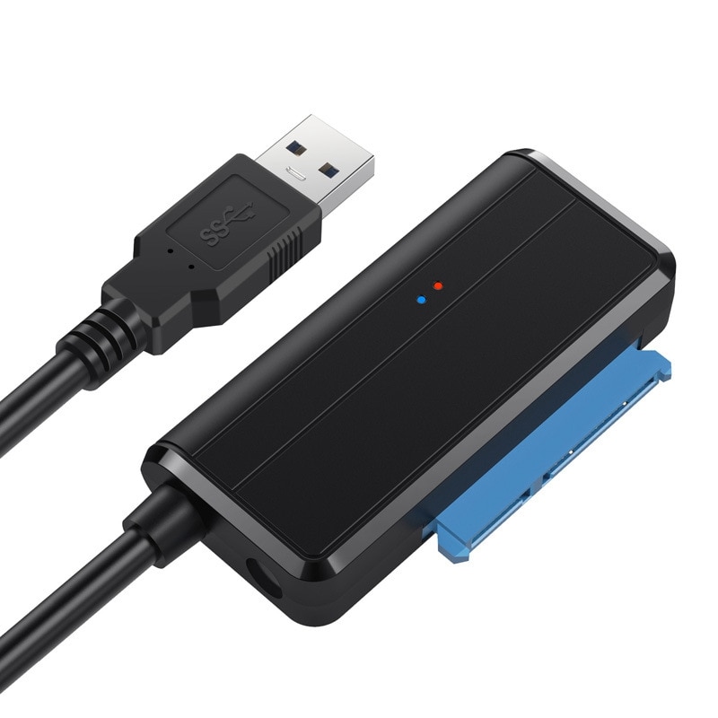 Usb 3.0 Naar Sata Harde Schijf Converter Ssd Adapter Kabel Konwertera Super Speed 22 Pin Eu Plug