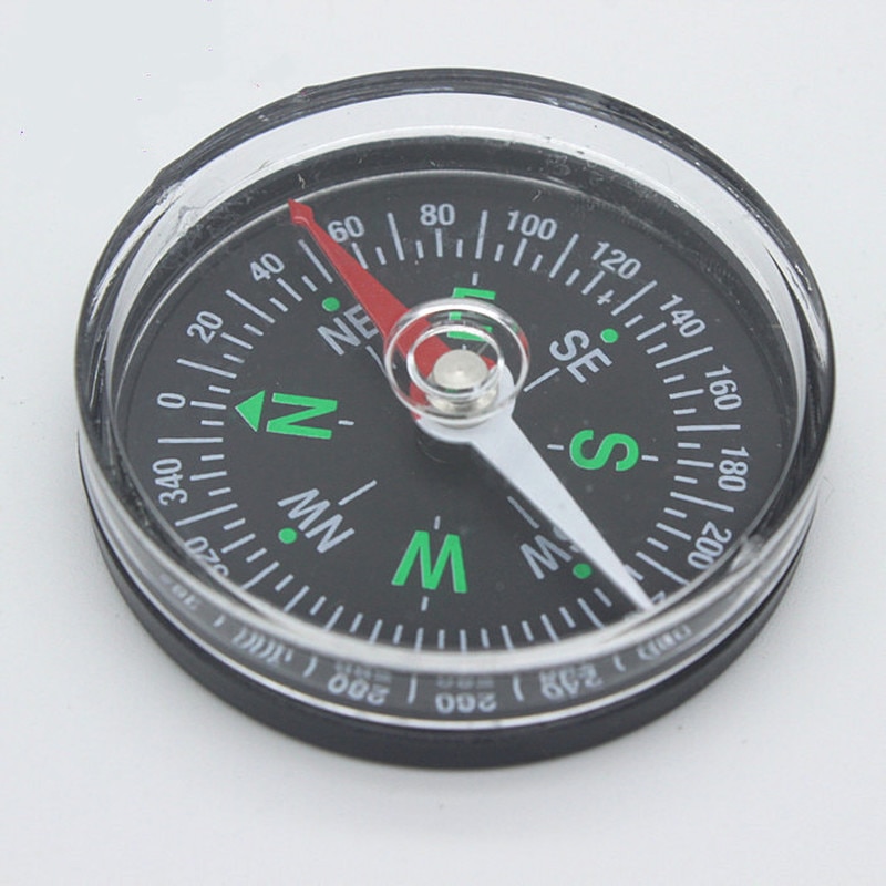 Portable Mini Precise Compass Practical Guider for Camping Hiking North Navigation Survival Button Compass