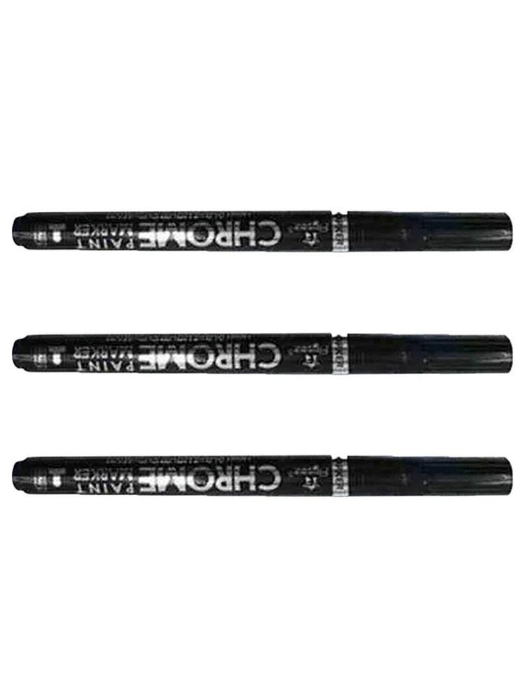 Pennarello argento arte evidenzia penna specchio cromo pennarello liquido brillare per design fai da te 0.7mm, 1.0mm, 3.0mm