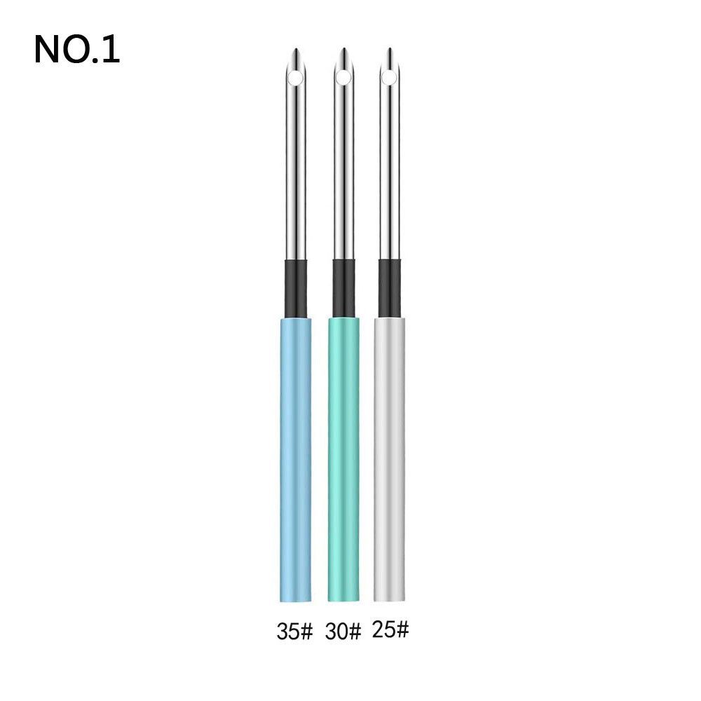 Metal broderi punch nåle sæt med søm ripper håndlavede nålepunktsæt korssting håndværk forsyninger: Nr. .1