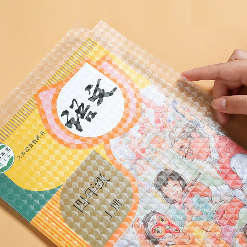 16Pcs Frosted Book Covers Plastic Transparent Book Covers Anti-wrinkle Book Cover Protectors
