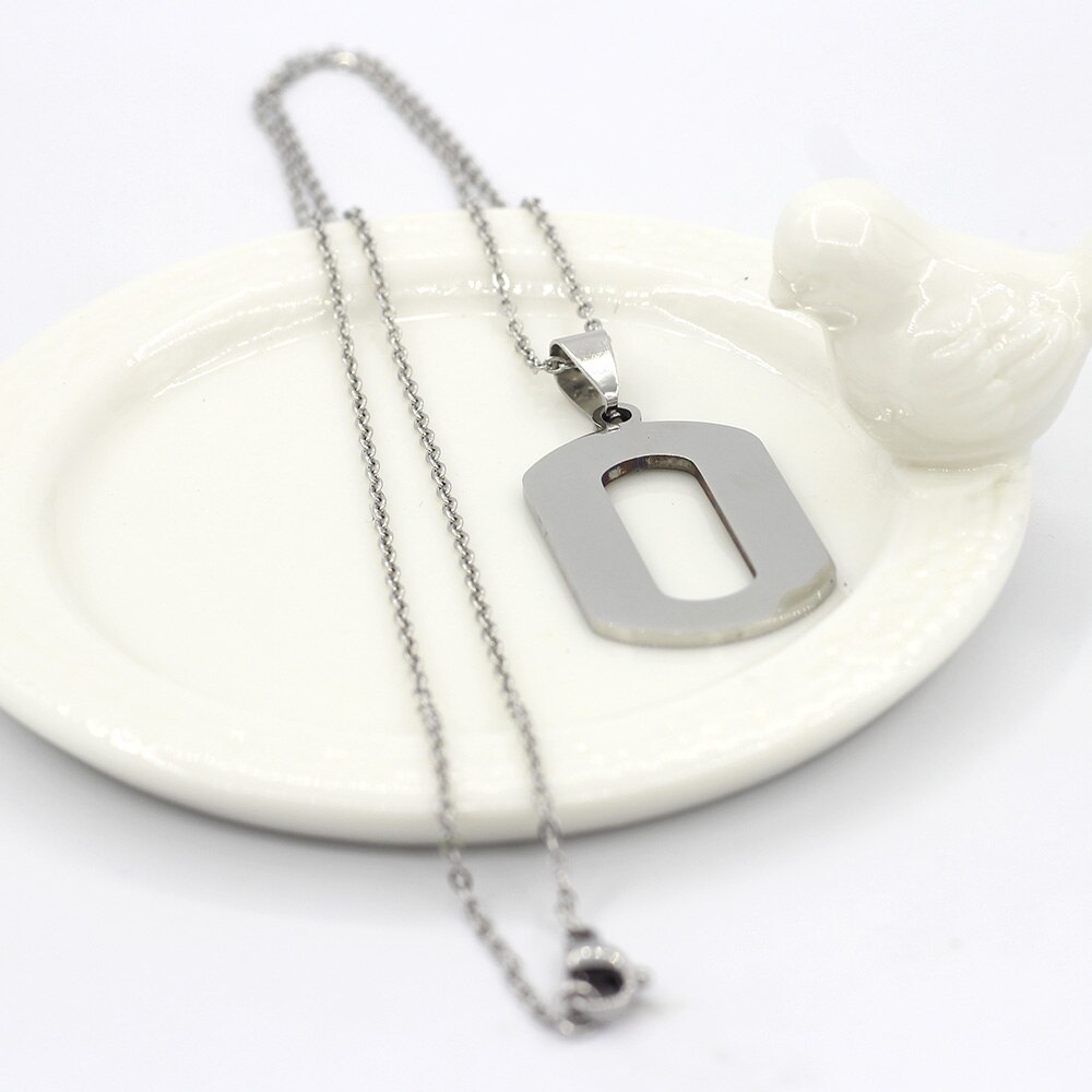Collares con números para hombre y mujer, joyería personalizada de 0, 1, 2, 3, 4, 5, 6, 7, 8, 9, colgante, collar con números romanos, Punk