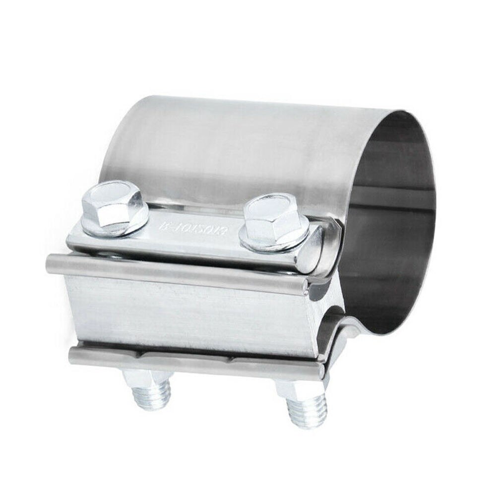 2.5inch 63mm Auto EasySeal Stainless Butt Joint Band Exhaust Clamp Car Throat hoop