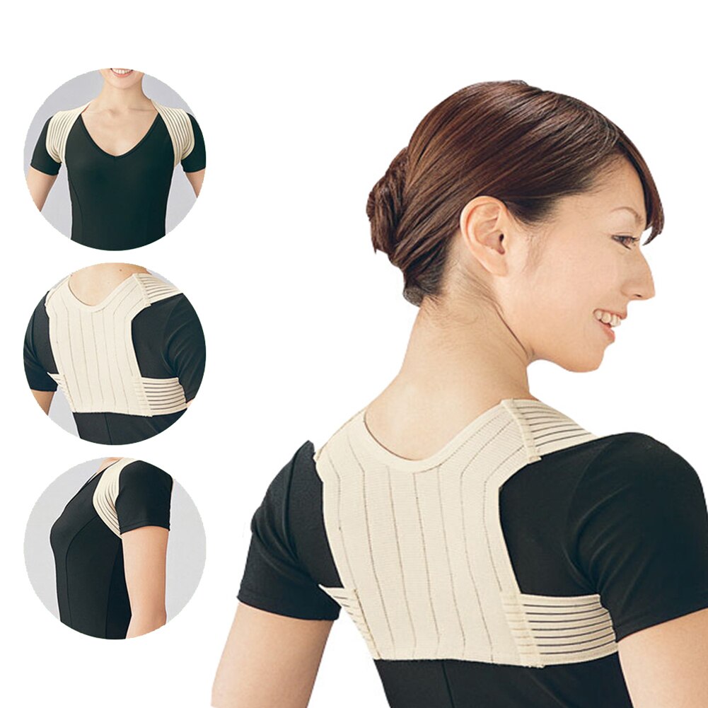 Adult Humpback Posture Corrector Spine Soft Braces Health Office Relieving Pain Back Support Prevents Slouching Older Belt