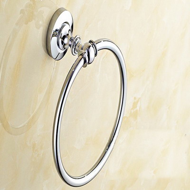 Bathroom Accessories Chrome Brass Collection, Towel Ring, Paper Holder, Toilet Brush, Coat Hook, Bath Rack, Soap Dish aset005