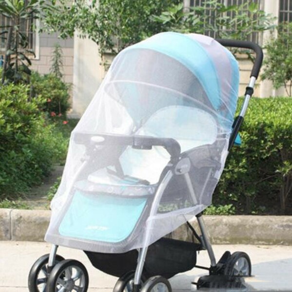 Baby Stroller Mosquito Net Full Insect Cover Carriage Kid Portable Foldable Netting