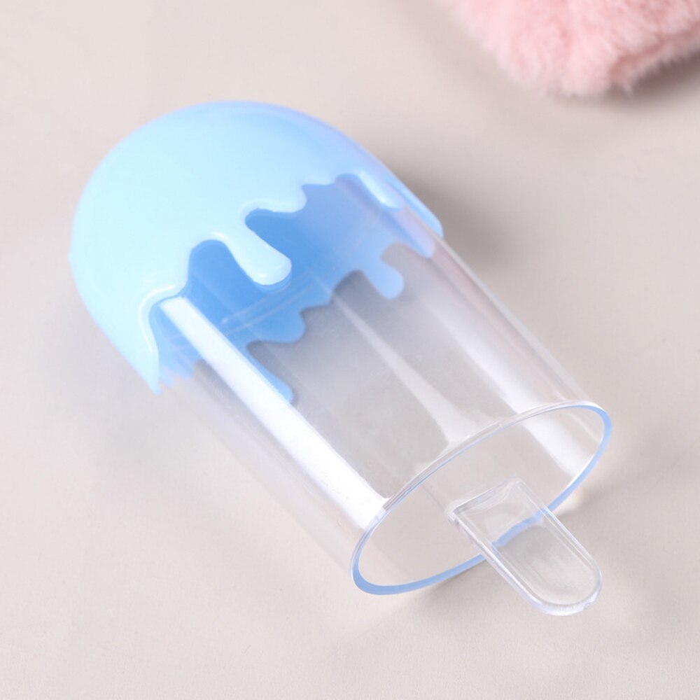 12 stk gennemsigtig plastik slik æske ispind børn søde slik slik æske baby shower fødselsdag sag fest forsyninger: Himmelblå