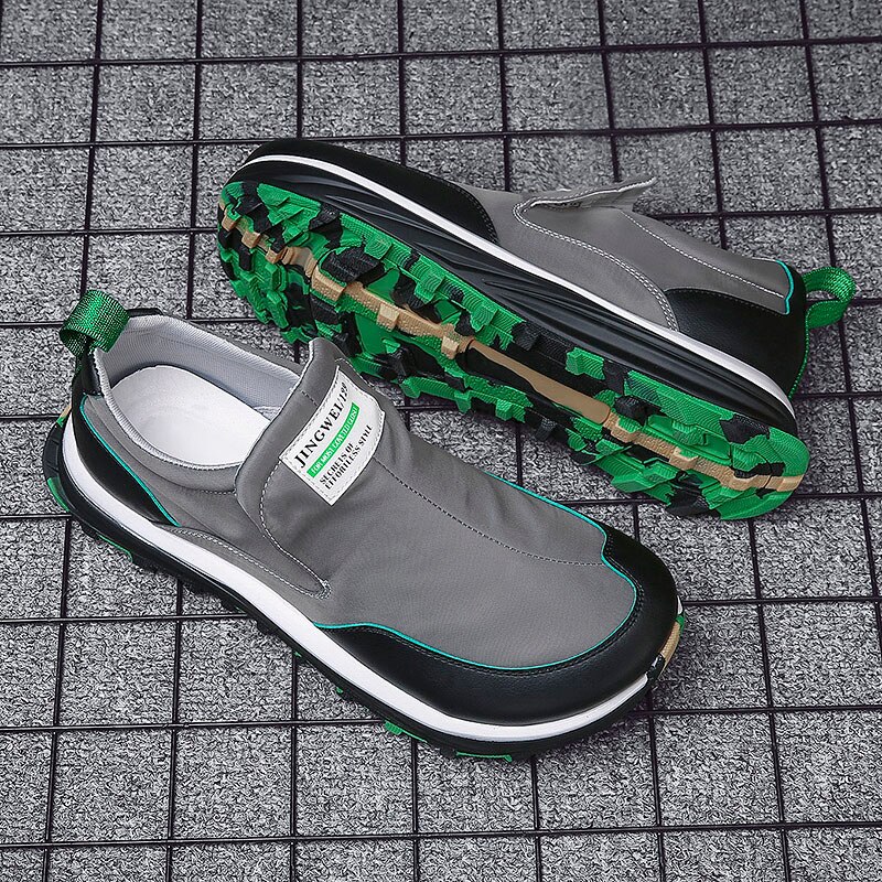 Waterproof Men Golf Shoes Slip On Casual Golf Training Sport Shoes Anti Slip Athletic Sneakers for Golfing Mens Trainers Brand