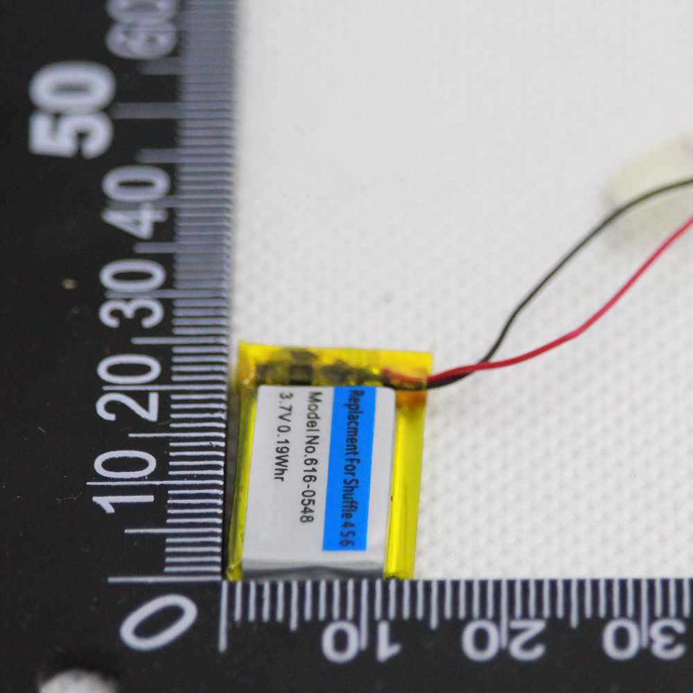 Avec outils 616-0548 0.19Whr 3.7V remplacement de la Batterie pour ipod ForShuffle 4rd 5rd 6rd génération 4 5 6 Batterie d'accumulateur