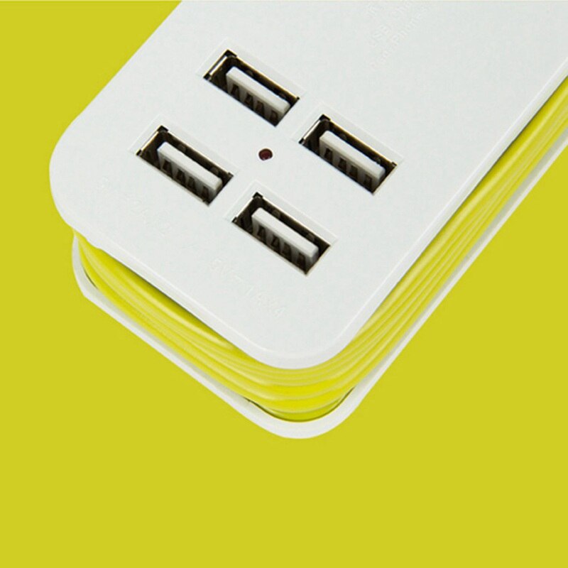 Extension Electrical Socket Portable Charging Ports USB Travel Household Power Strip Electrical Socket Power Sockets Smart Charg