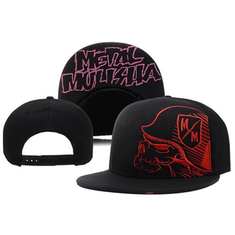 Unisex brevbroderi baseballkeps kvinnor utomhussporter sol platt hatt män metall mulisha hip cosplay