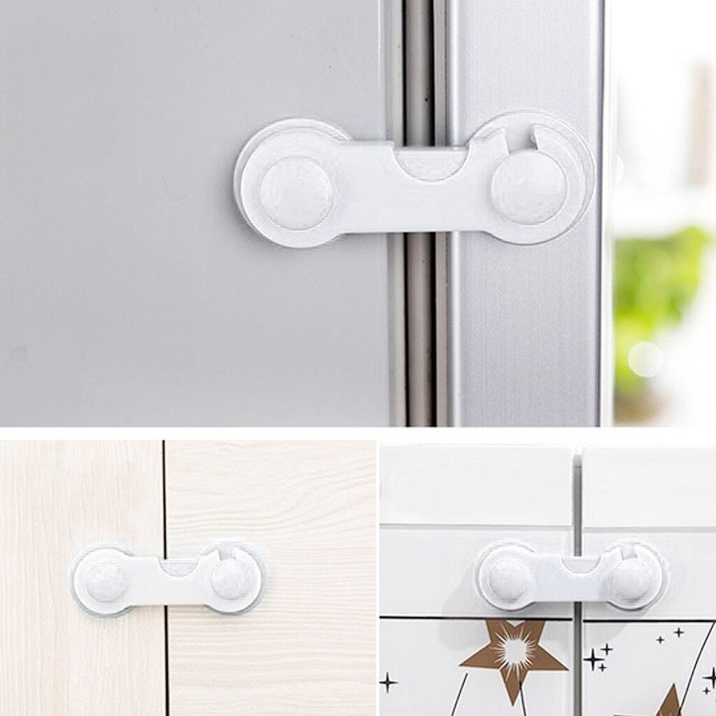 Child Lock Protection Of Children Locking Doors For Children's Safety Kids Safety Plastic Protection Safety Lock Cabinet Lock
