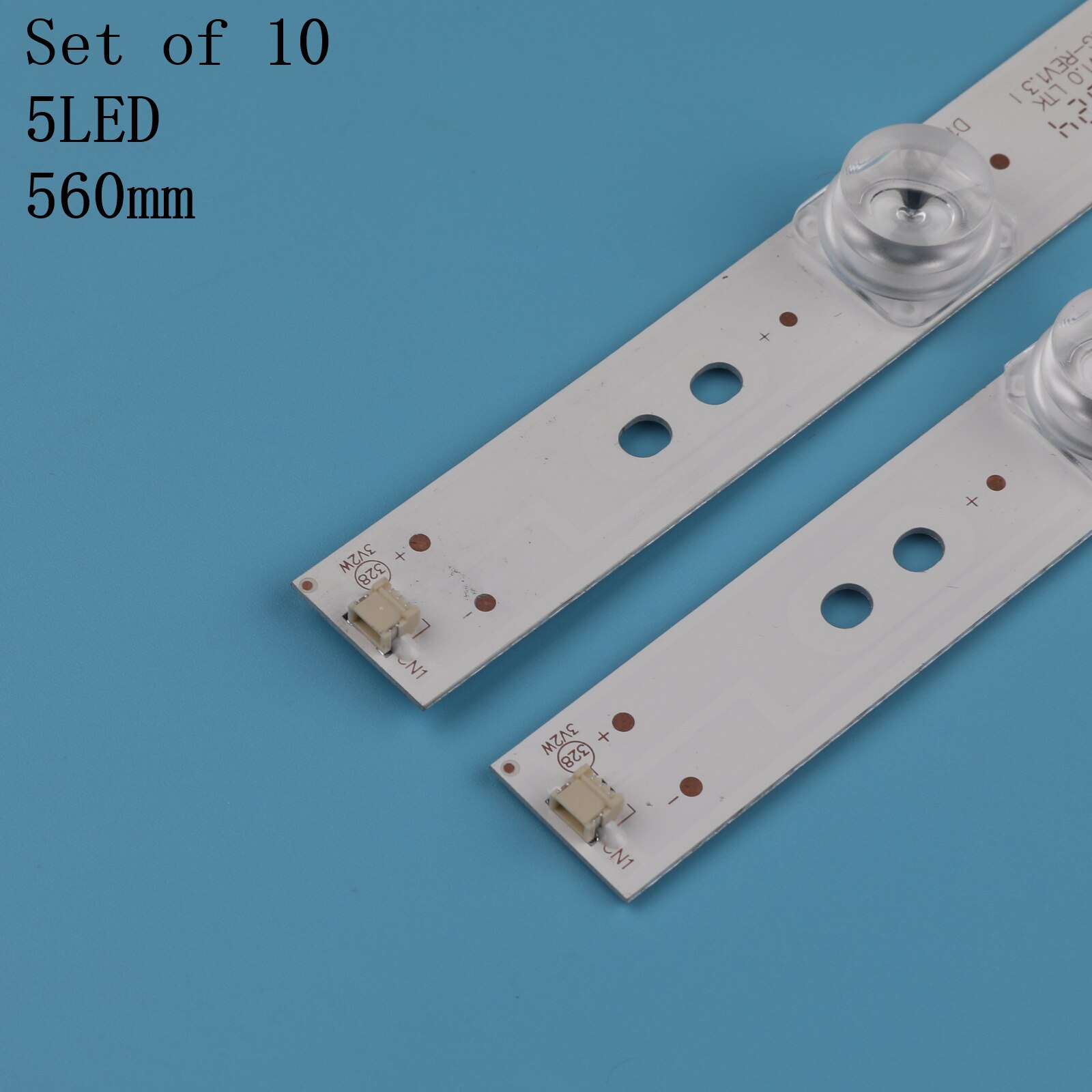 Full set 55inch MS-L1543 V2, A3 188-192LM, CX550DLEDM, 188-192LM 6.6-6.8V, SUNNY, Led Backligth Strip, Led Bar, Panel Ledleri