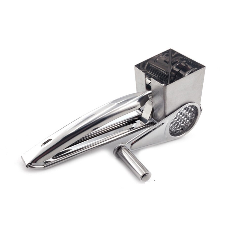 Rotary Grater Shredder Grater Stainless Steel Cutter With 3 Drum Blade