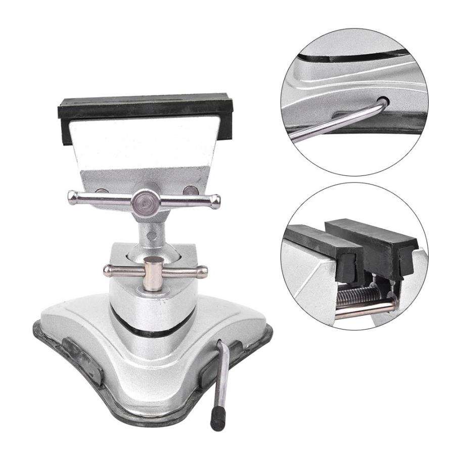 Table Clamp Suction Type Aluminum Alloy Bench Vise Vacuum Universal Vise Table Clamp