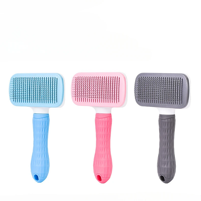 Hundehårbørste til katter, kam til kjæledyrhårfjerning, børste til hunder, katter, valper, kattunger, stellverktøy, hundetilbehør, kjæledyrutstyr
