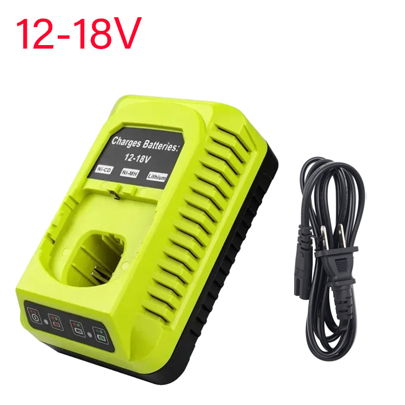 Voor Ryo Ryobi Oplader, P117 Oplader 12V-18V Li-Ion Batterij Nikkel Batterij Universele Batterijlader
