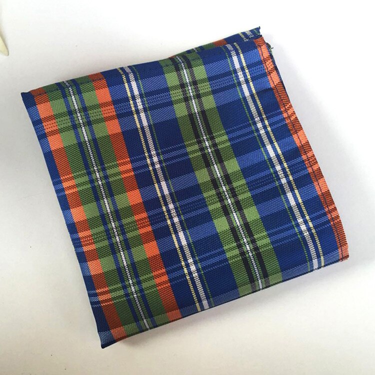Classy Paisley Plaid Check Mens Silk Handkerchiefs Red Gray Blue Black Yellow Men Wedding Pocket Square: GZ-04