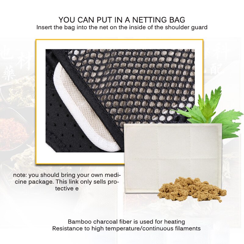 Heat Therapy Shoulder Brace Adjustable Shoulder Heating Pad for Frozen