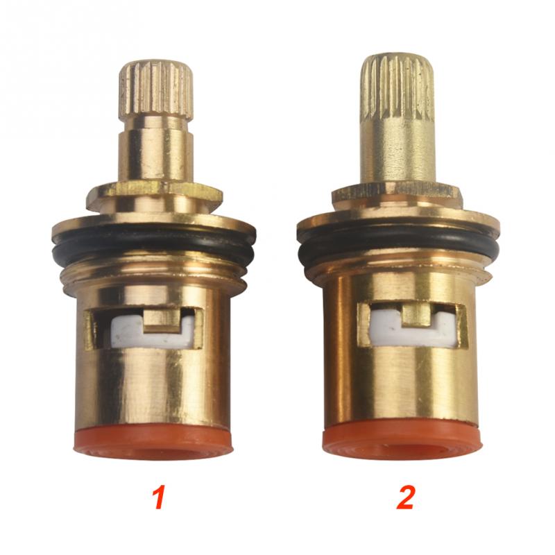 1/2" Replacement brass ceramic disc tap quarter turn cartridges gland insert 20 teeth Faucet Accessory Disc #030