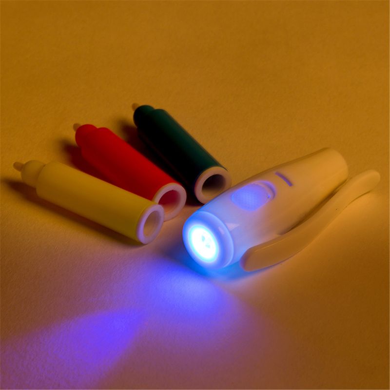 Stylo magique Fluorescent UV 3 couleurs, combinais – Grandado