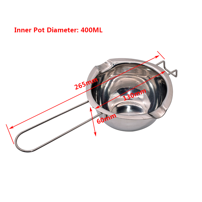 Mini estufa eléctrica con calentador, máquina para fundir cera de abejas, fabricación de velas, DIY, 1 Juego: 1PCS Inner Pot