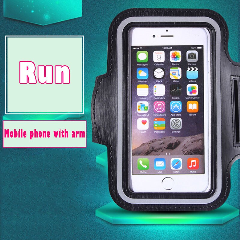 Universal 6.5" Mobile Phone Sweatproof Waterproof Jogging Running Arm Band Holder Case for iPhone4 5S SE 6 6S 7Plus for samsung