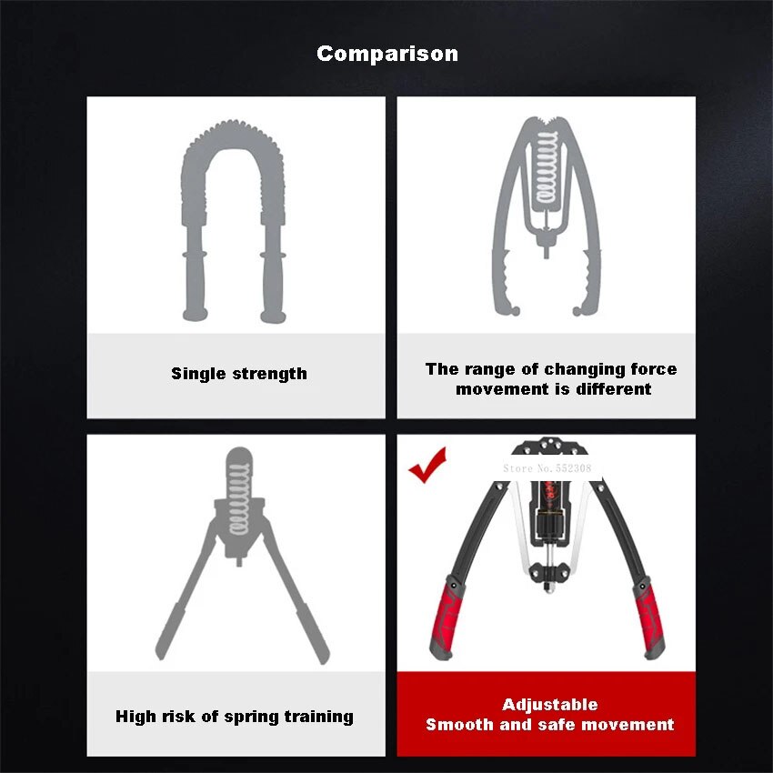 R2 Hydraulic Strength Of Arm Adjustable Strength Chest Expander Apparatus For Exercising Arm Power Strength Bar Power Twister