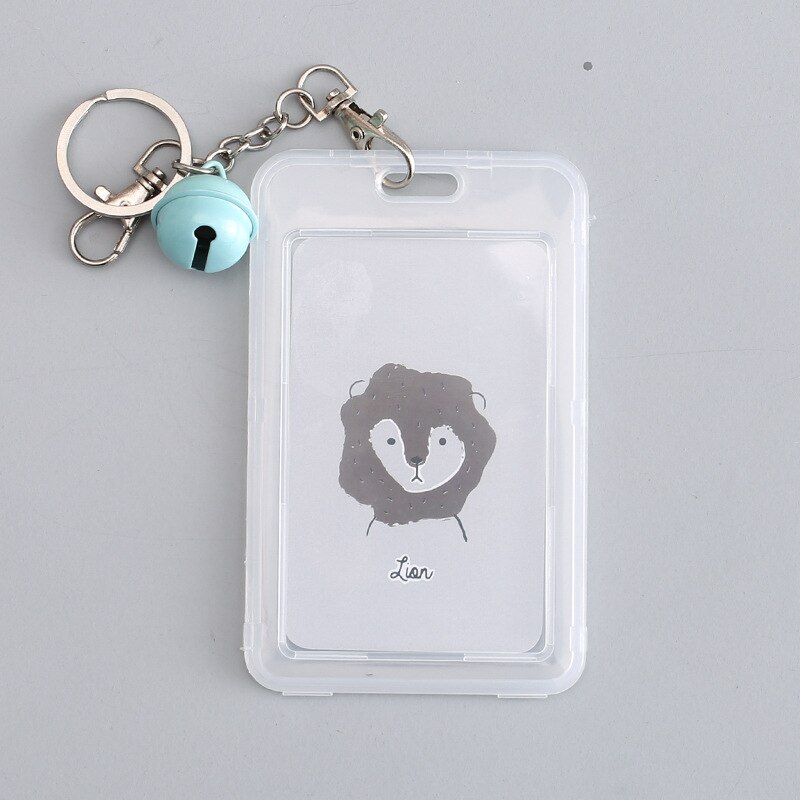 Uomo donna banca porta carte di credito custodia custodia borsa porta carte moda alta qualità carino Cactus bambini chiave Bus portafoglio regalo: 5
