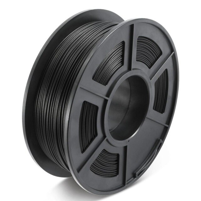 Filament d'imprimante 3D SPLA à Filament 3D SUNLU 1.75MM 1-3KG/rouleaux matériau plastique sans Pollution pour Filament pla de l'imprimante 3D.: SPLA-black