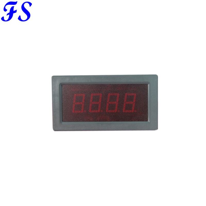 Ohm Meter 200K LED Digital Resisitance Meter 200K Supply Voltage DC 12V Ohmmeter Resistance Monitor Ohm Panel Meter 79*43*25mm