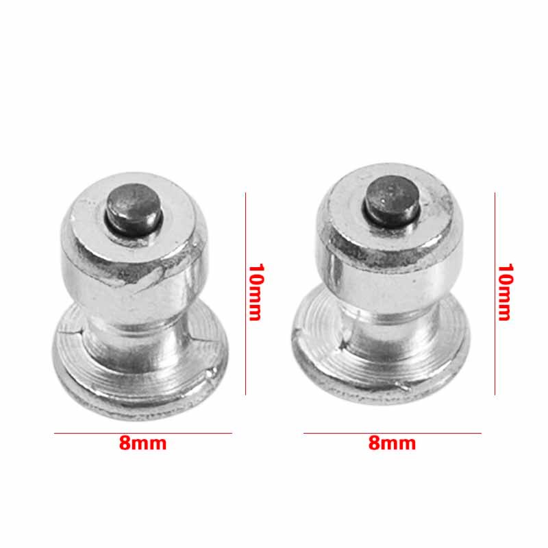 Clavos de rueda de invierno para neumáticos de coche, clavos de tornillo, clavos de cadenas de nieve para zapatos, ATV, coche, motocicleta, 8x10mm