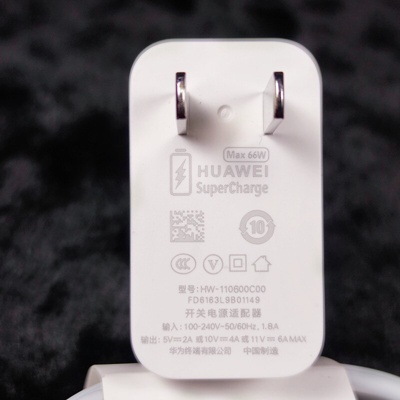 66W Huawei P50 Super Charger Pro P40 Pro EU/US Plug 1M/1.5M 6A Type C Cable for P30 Mate40 Pro Mate30 Original fast charger