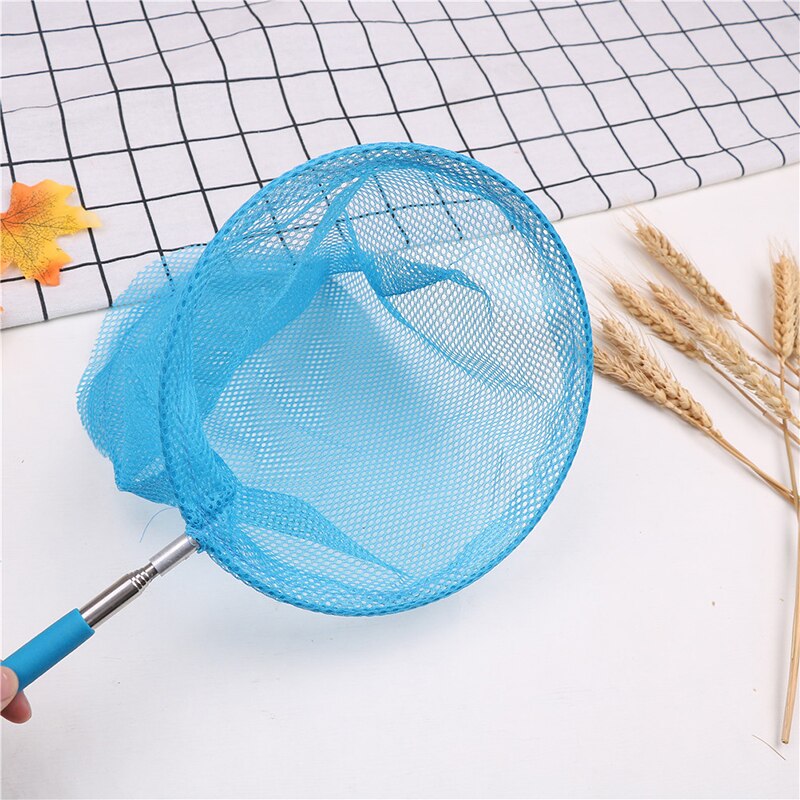 1 Piece Colorful Kids Telescopic Butterfly Net Extendable 34 Inches and Anti Slip Grip Perfect for Catching Bugs Insect