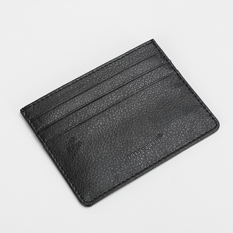 Tigernu RFID borsa per carte antifurto porta carte da uomo ultrasottile portafoglio piccolo da uomo in pelle artificiale leggera Mini borsa per uomo