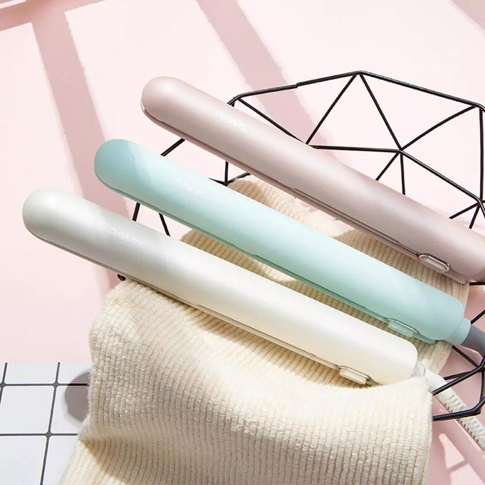Xiaomi riwa lockenstab lockenwickler haarglätter 2 in 1 Styling-Werkzeug schnellheiz-Mini-schiene weiblicher Stock elektrisches bügelbrett