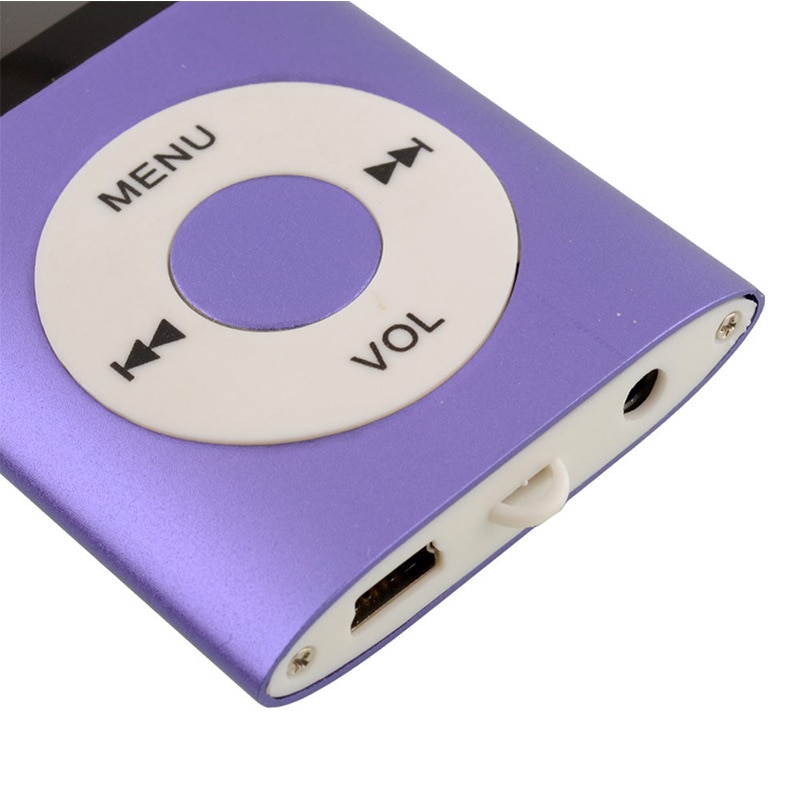 ZUCZUG-reproductor MP4 de 8GB de , pantalla LCD de 1,8 pulgadas, grabadora de voz, Radio FM, reproductor de música y vídeo, 7 colores a elegir