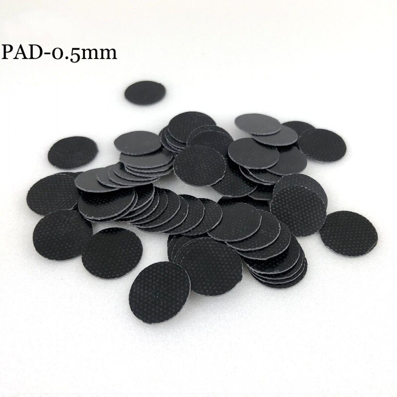 Black Tip Pad for Billiard cue 0.3MM/0.5MM(optional): Yellow / 50 PCS