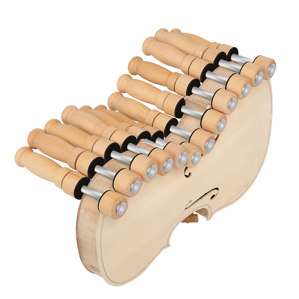 20pcs violin clamp violin Wooden splint Body Assembly Clip Cello simple root Clamps Bass simple root Violin making Repair Tool