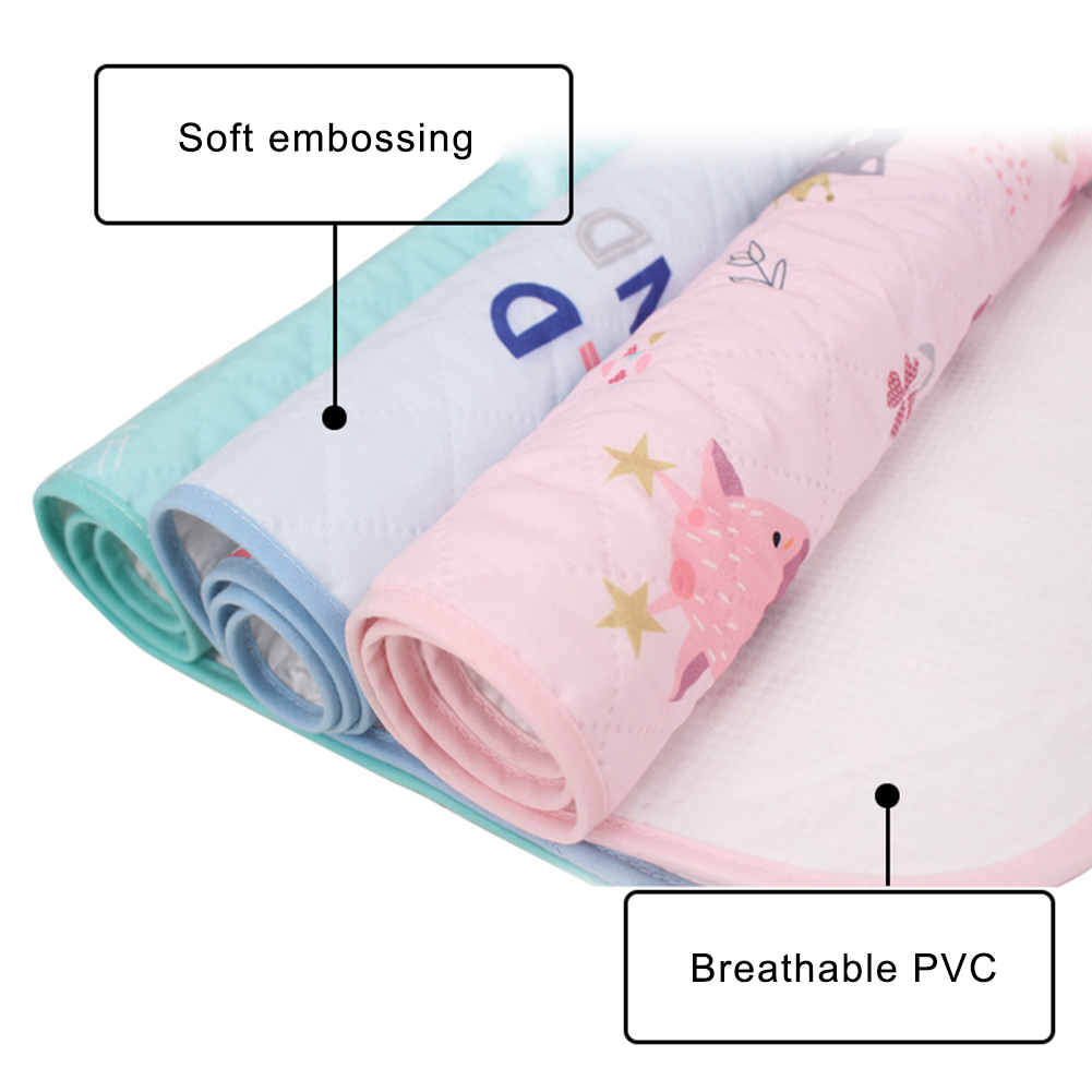 Baby Windel Windel Urin Matte Kind wasserdicht Bettwäsche Ändern Startseite Pad wiederverwendbar Urin Matte tragbar Baby Matte 58*72CM