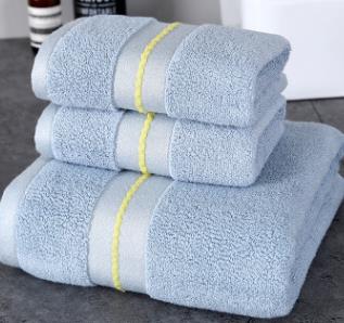 Stor strandhandduk frotté 3 st / set handdukar broderade för bad dusch hotell 100%  bomull mjukt badrum ansiktshandduk: 4