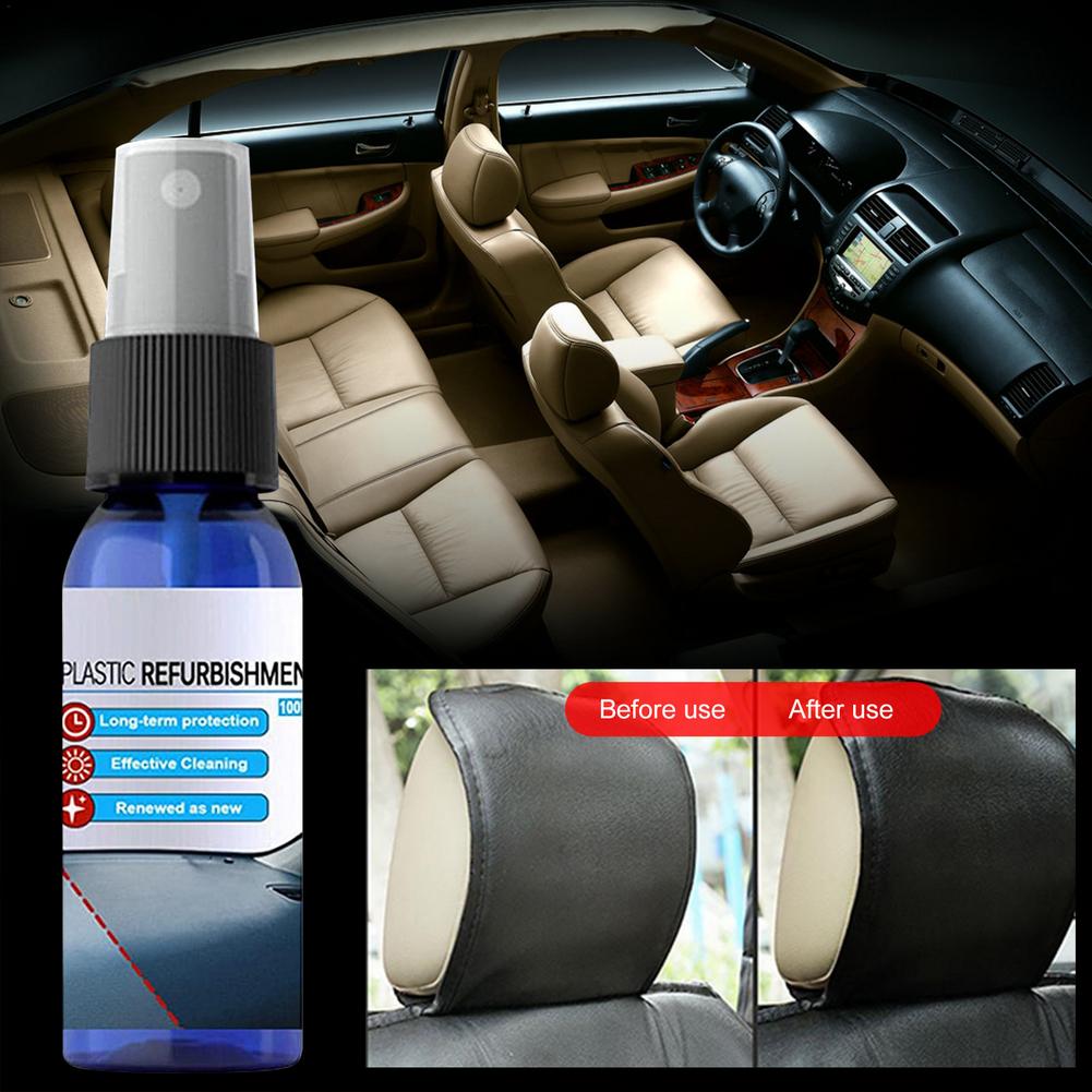 Auto Cleaner Kit Auto-interieur Reiniger Met Handdoek Auto Interieur Cleaner Renovatie Agent Polijsten Renovatie Tool Voor Dashbo