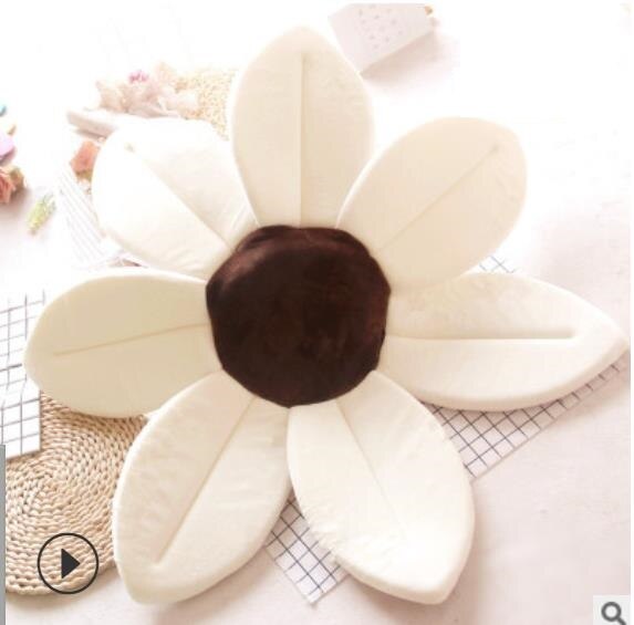 Newborn Baby Bathtub Foldable Blooming Bath Flower Bath Tub for Baby Blooming Sink Bath For Baby Play Bath Sunflower Cush: 5