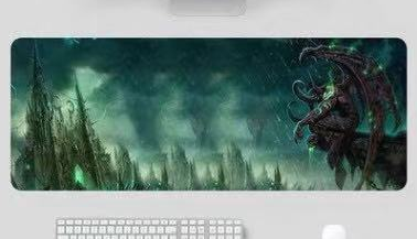 80x30cm XL blokada podkładka pod duża podkładka pod mysz do gier gracz komputerowy podkładka pod mysz do klawiatury Hyper Beast biurko podkładka pod mysz dla PC podkładka na biurko.: 300x800x1.5mm 13