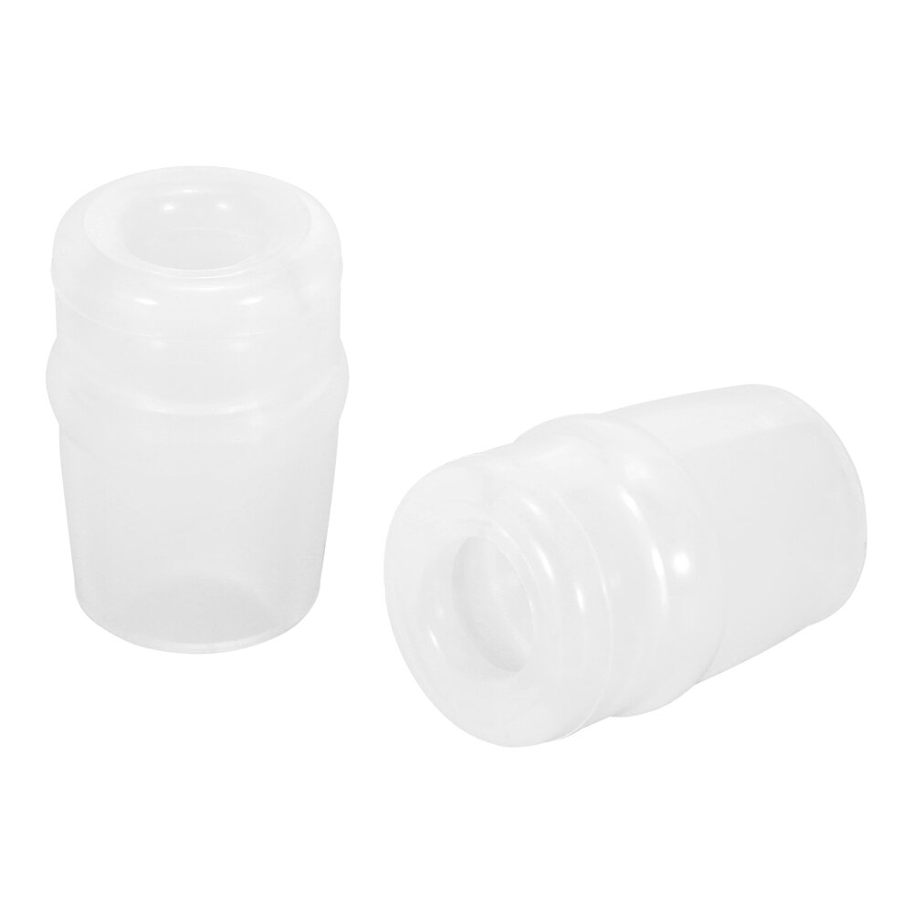 2 Stuks Waterzak Mondstuk Outdoor Water Zak Aas Valve Fietsen Zak Zuigkracht Ventiel Mondstuk Waterzak Accessoire: WHITE