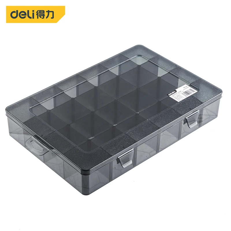 9-24 Grids Adjustable Organizer Storage Container Compartment Plastic Storage Box Component Screw Holder Case Display Container