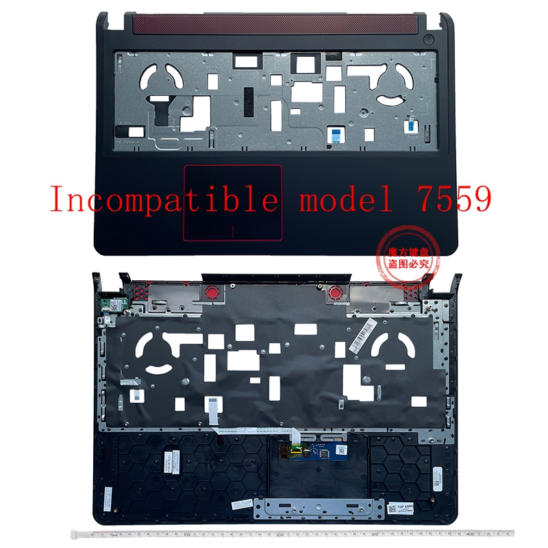 Obudowa laptopa do Dell 15 7557 7559 5577 5576 P57F LCD górna obudowa/pokrywa ramki/górna obudowa podpórki pod nadgarstki/dolna pokrywa dolna/dolne drzwi: royal blue